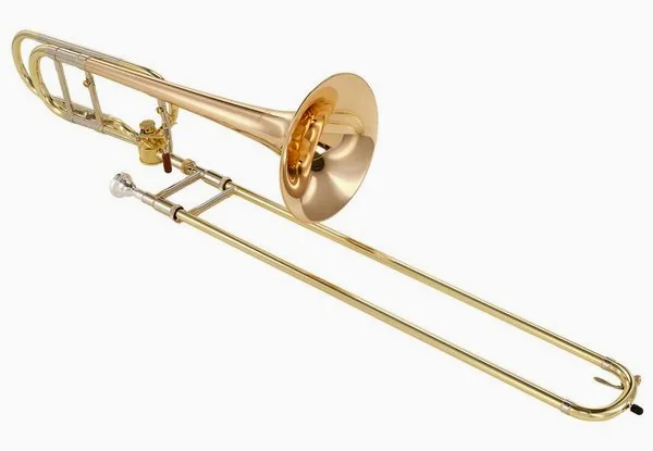 Antoine Courtois AC423BHR-1-0 Bb/F- Tenor Tromb vooraanzicht