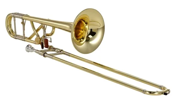 Antoine Courtois AC424BXA Bb/F- Tenor Trombone vooraanzicht