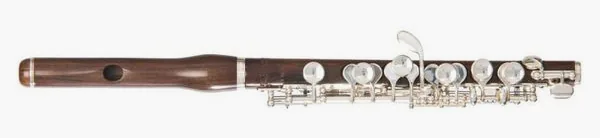 August Richard Hammig 40115/3 Piccolo Flute vooraanzicht