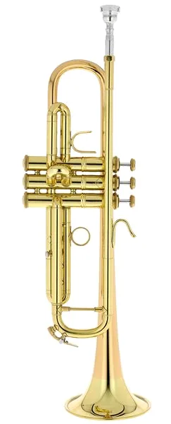 Bach 17043GYR Bb-Trumpet vooraanzicht