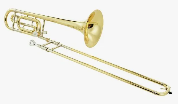 Bach 42B Bb/F-Tenor Trombone vooraanzicht