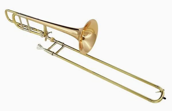 Bach 42BOG Bb/F-Tenor Trombone vooraanzicht