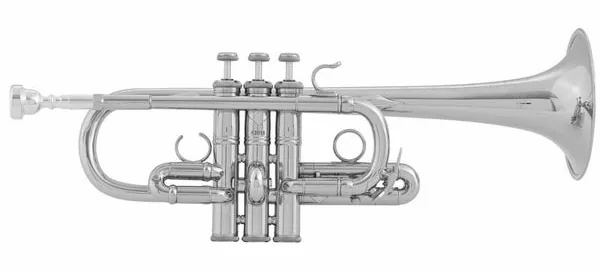 Bach AE190S Artisan Eb-Trumpet vooraanzicht