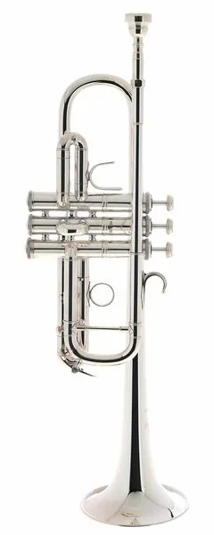 Bach C190SL229 C-Trumpet vooraanzicht