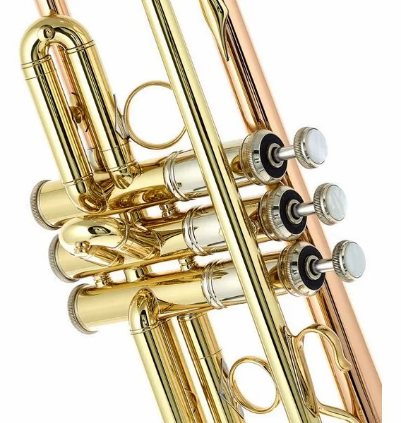 Bach LR19043B lacquered Bb- Trumpet detail 4