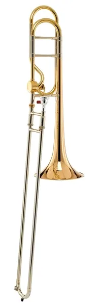 Bach LT 42AG Bb/F-Tenor Trombone RH detail 5