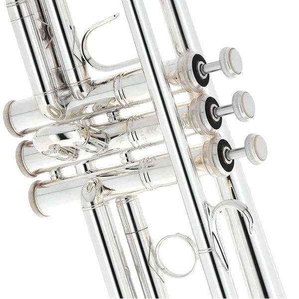 Bach 190S43 Bb- Trumpet silver detail 5
