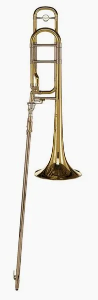 Bach TB-450B trombone detail 4