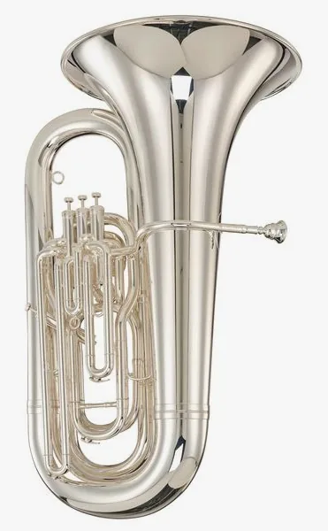 Besson BE994-2 Sovereign Bb-Tuba vooraanzicht