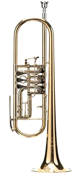 B&S 3006 AERA Bb-Trumpet vooraanzicht