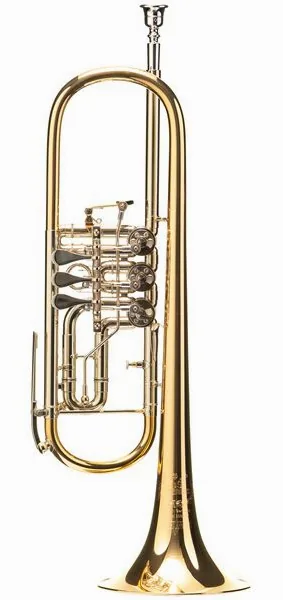 B&S 3006W AERA Bb-Trumpet vooraanzicht