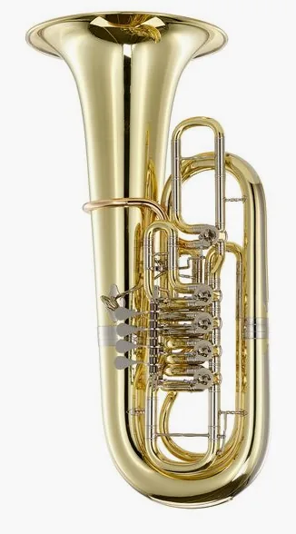 B&S 3099/2/W-L (PT-10) F-Tuba vooraanzicht