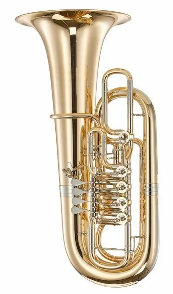 B&S 3099/2/WG-L (PT-10) F-Tuba vooraanzicht