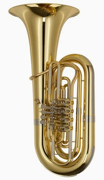B&S 798 International Bb-Tuba vooraanzicht