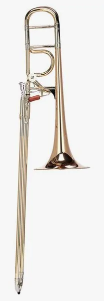 B&S MS14-L Bb/F- Trombone detail 4