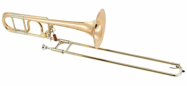 B&S MS14IK-L Bb/F-Trombone vooraanzicht