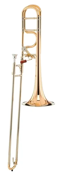 B&S MS14KN-L Bb/F-trombone detail 3