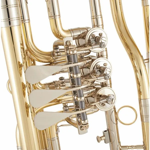 Cerveny CTR 592-3 Bass Trumpet detail 5