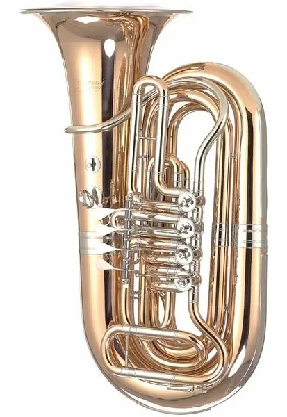 Cerveny CBB 783-4R Arion Bb-Tuba vooraanzicht