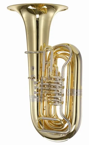 Cerveny CBB 686-4 Bb-Tuba vooraanzicht