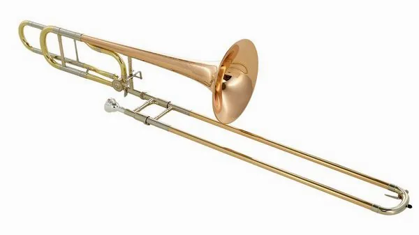 C.G.Conn 88HO Bb/F-Tenor Trombone vooraanzicht