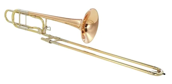 C.G.Conn 88HTO Tenor Trombone vooraanzicht