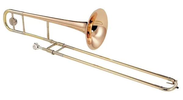 C.G.Conn 8H Bb Tenor Trombone vooraanzicht