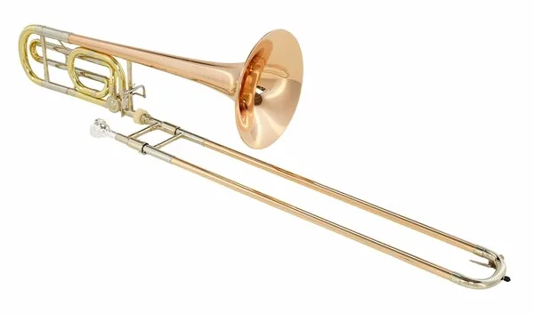 C.G.Conn 88 H Bb/F-Tenor Trombone vooraanzicht