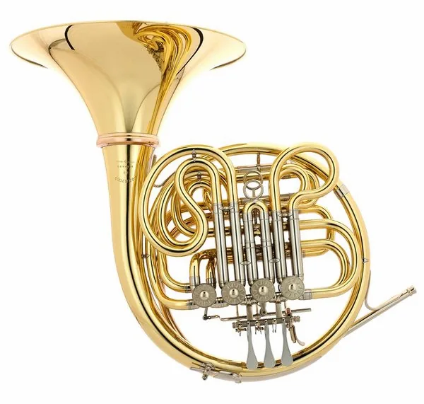 Cornford Mod. 23 Double Horn Brass detail 3