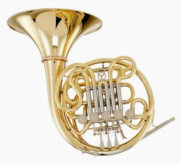Cornford Mod. 28 Double Horn Brass detail 3