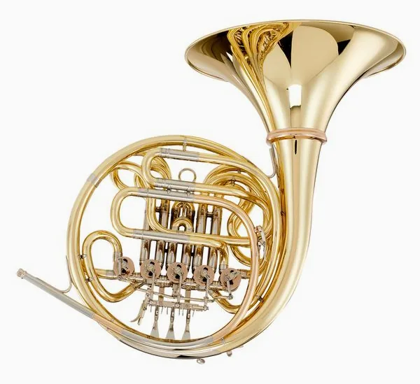 Cornford Mod. 28 Double Horn Brass detail 5