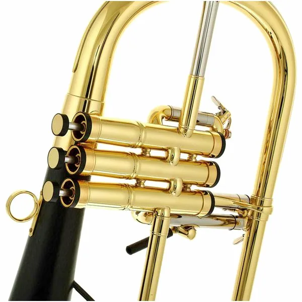 daCarbo Goldlac flugelhorn detail 4