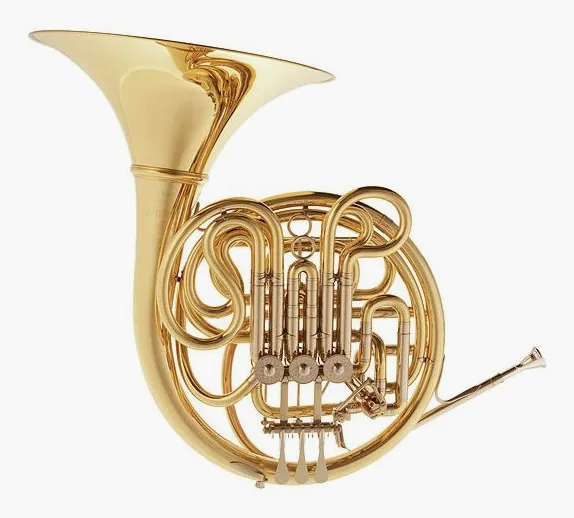 Dieter Otto 201 MS, F/Bb Double Horn vooraanzicht