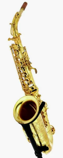 Forestone RX Unlacquered Alto Sax vooraanzicht