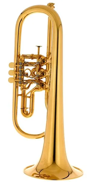 Gerd Dowids BZ-Series Bb-Flugelhorn GL91GP vooraanzicht
