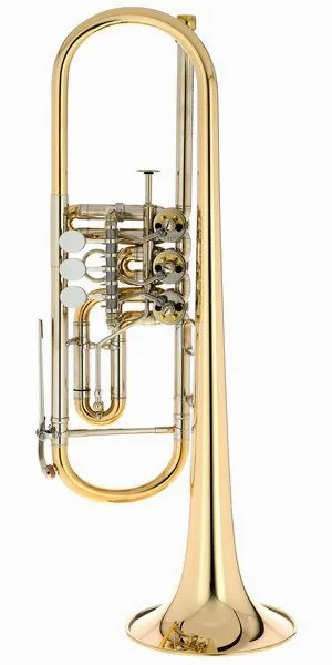 Gerd Dowids M-Series GL72* Bb-Trumpet UL vooraanzicht