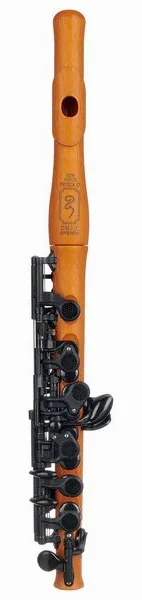 Guo New Voice Piccolo Flute Brown vooraanzicht