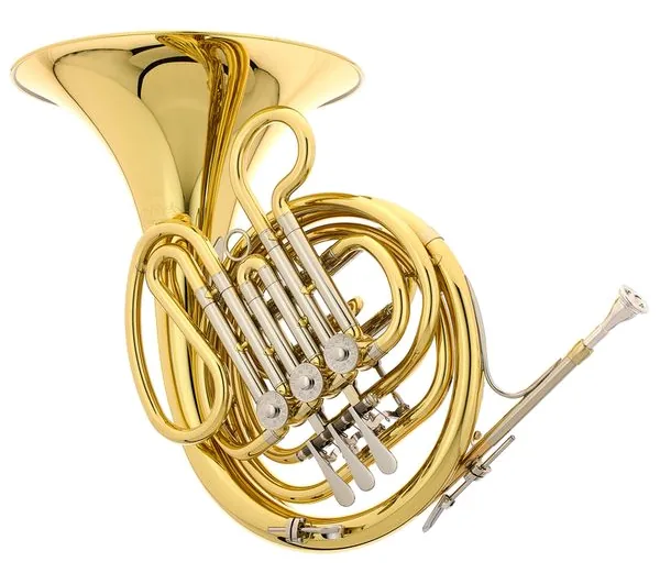 Hans Hoyer Junior F-French Horn vooraanzicht
