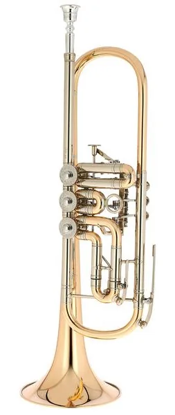Johannes Scherzer 8218W-L Bb Trumpet detail 4