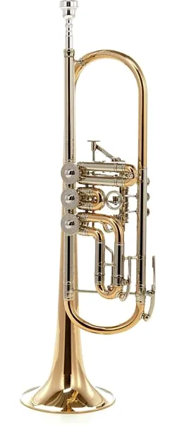 Johannes Scherzer 8228-L Bb Trumpet detail 2