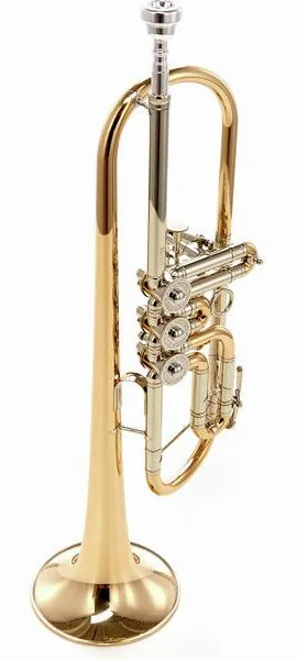 Johannes Scherzer 8228-L Bb Trumpet detail 3