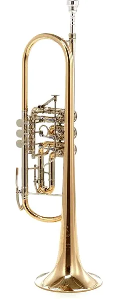 Johannes Scherzer 8228-L Bb Trumpet detail 4