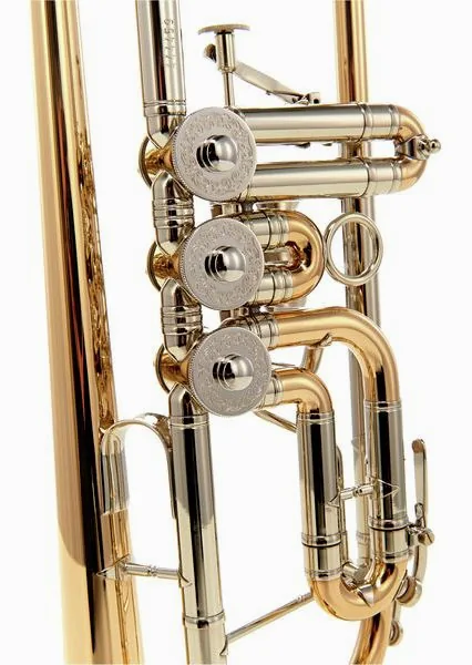 Johannes Scherzer 8228-L Bb Trumpet detail 5