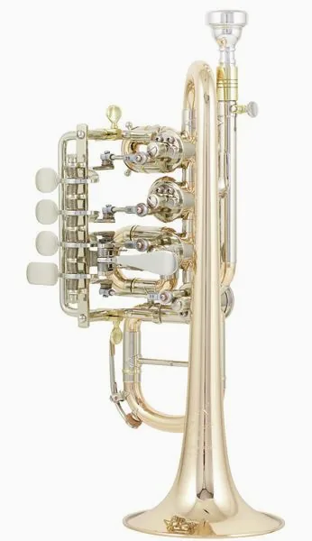 Johannes Scherzer 8111-L High Bb/A-Trumpet detail 2