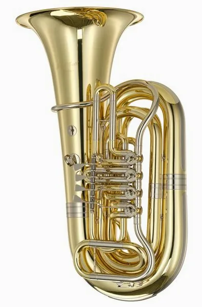 Josef Lidl Moldau LBB 684-4L Bb-Tuba detail 2