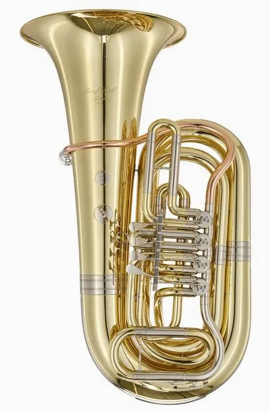 Josef Lidl Moldau LBB 684-4M Bb-Tuba detail 3