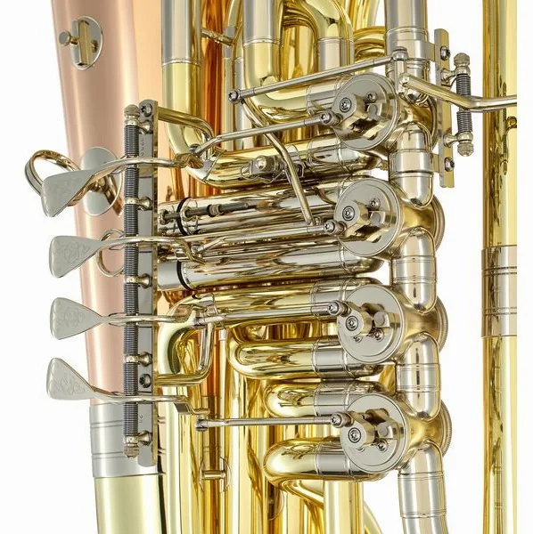 Josef Lidl Moldau+ LBB 884-4GR Bb-Tuba detail 5