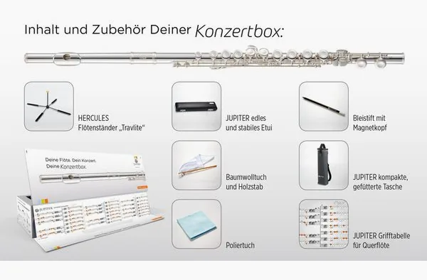 Jupiter JFL700E-CBOX Flute detail 4