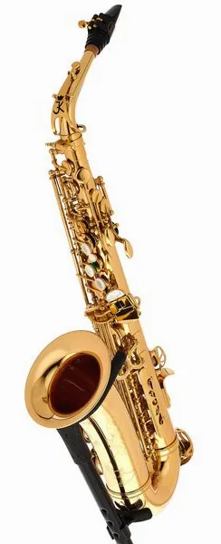 Keilwerth SX90R Alto Sax Gold Lacquer detail 2