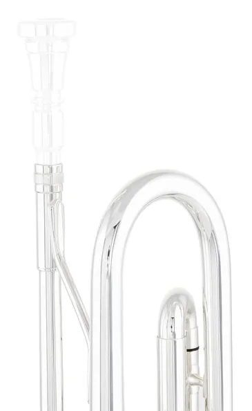 King 2055T Silver Flair Trumpet detail 5